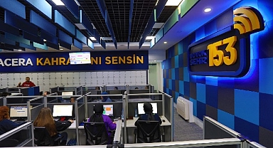 Alo 153'den 1 milyon 205 bin kişiye hizmet