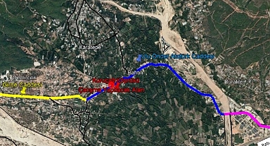 Antalya Bahtılı Kuruçay Köprüsü ve bağlantı yolları kısmi olarak trafiğe kapatılacak