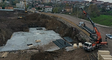 Başiskele Termal Tesiste fore kazık imalatı tamamlandı