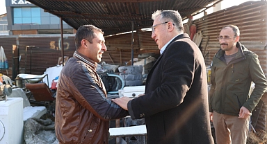 Başkan Savran, Sanayi Esnafını Ziyaret Etti