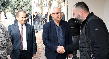 Başkan Selvitopu, işçilerle yeni yılı kutladı