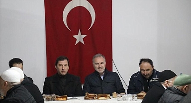 Bereket Sofrası Turgutalp Camisinde Kuruldu