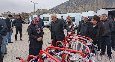 Bozkır’da Üreticilere Destek Sürüdür