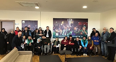Bursaspor’a engelli bireylerden destek
