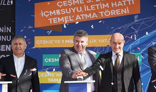 Çeşme tarihinin en büyük projesi; 1 Milyar TL’lik yatırım ile Çeşme’nin İçmesuyu Sorunu Çözülüyor!