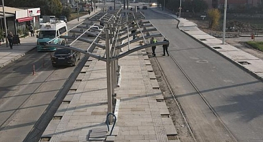 Çiğli Tramvay hattına elektrik veriliyor