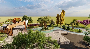 Darıca Millet Bahçesi 3. Etap'ta Millet Kıraathanesi'nin temel kazıları bitti