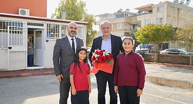 Didim Belediye Başkanı Ahmet Deniz Atabay Minik Öğrencinin Ricasını Kırmadı