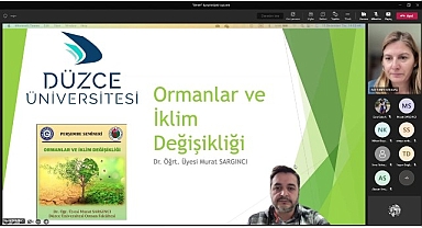 EÜ ÇEVMER’den “Ormanlar ve İklim Değişikliği” semineri
