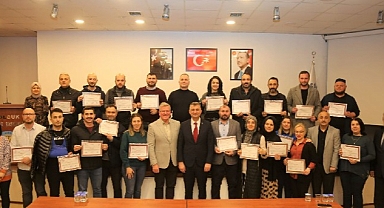 Gölcük Belediyesi Personeli İlk Yardım Sertifikalarını Aldı