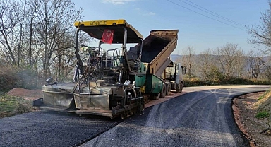 Gölcük Hamidiye-Şevketiye grup köy yolu asfaltlandı