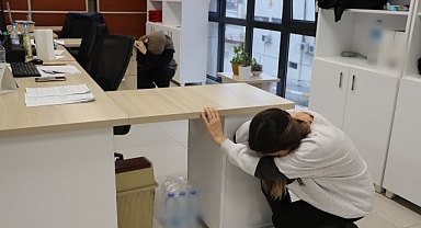 Kandıra Belediyesi deprem tatbikatı