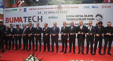 Makine sektörünün büyük buluşması BUMATECH Bursa Makine Teknolojileri Fuarları kapılarını açtı