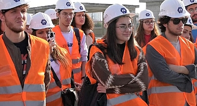 MAKÜ'lü öğrenciler katlı otopark projesini inceledi