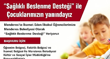 Menderes Belediyesi yüzleri güldürmeye devam ediyor