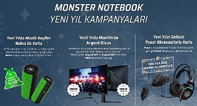 Monster’dan Hediyelik Ürünlerde Yılbaşına Özel Üçlü Kampanya