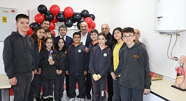 Mudanya Belediyesi’nden Öğrencilere Fen Bilimleri Laboratuvarı