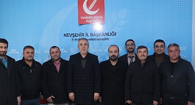 Nevşehir Belediye Başkanı Dr. Mehmet Savran’dan Yeniden Refah Partisi İl Başkanı Altınışık’a Hayırlı Olsun Ziyareti