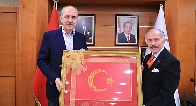 Numan Kurtulmuş’tan Bayrampaşa Belediye Başkanı Atila Aydıner’e ziyaret