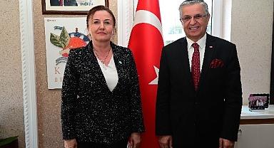 Öner’den Başkan Topaloğlu’na ziyaret