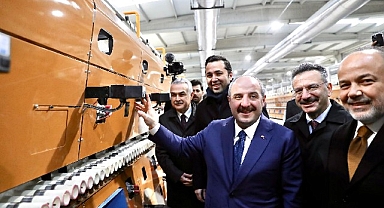 QUA Granite’in yeni üretim hatları Sanayi Bakanı Mustafa Varank’ın katılımıyla açıldı