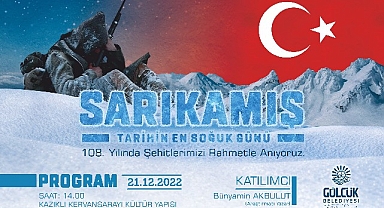 Sarıkamış Şehitlerinin Büyük Mücadelesi Gölcük’te Anlatılacak