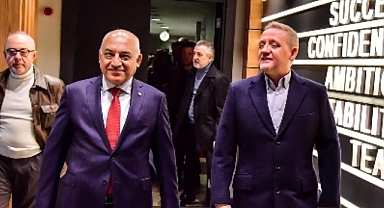 TFF Başkanı Büyükekşi'den İstanbul Başakşehir Futbol Kulübü’ne Ziyaret