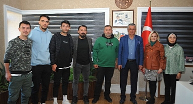 Yeşil Kemerspor’dan Başkan Topaloğlu’na ziyaret