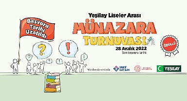 Yeşilay Liseler Arası Münazara Turnuvası başlıyor!