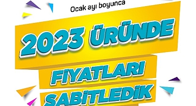 A101, 2023 Ürünün Fiyatlarını Sabitledi