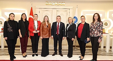 AGİDER'den Başkan Muhittin Böcek'e ziyaret