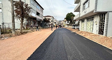 Akmeşe Menderes Caddesine estetik dokunuş