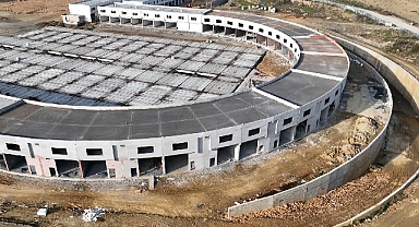Alanya Toptancı Hali'nin yüzde 91'i tamamlandı