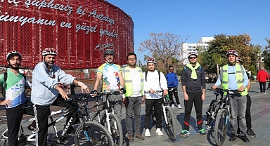 Antalya Büyükşehir'den 'Hayat İçin Pedallıyoruz' etkinliği