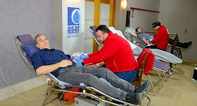 ASAT'tan kan bağışı