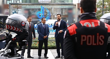 Bağcılar Belediyesi, emniyete 10 motosiklet hibe etti