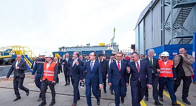 Bakan Mehmet Muş’tan Uzmar Tersanesi’ne ziyaret