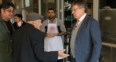 Başkan Arslan Altınoluk Esnafını Ziyaret Etti