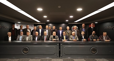 Başkan Böcek ATB'nin konuğu oldu