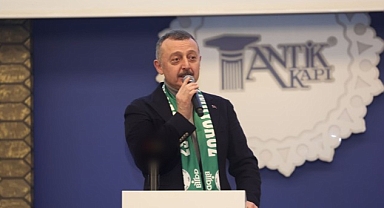 Başkan Büyükakın: Uyursanız ölürsünüz, unutursanız yok olursunuz