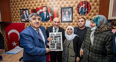 Başkan Soyer'den Cengizhan Erzurumlular Derneği'ne ziyaret