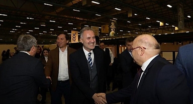 Başkan Taban İstanbul Fuarında İnegöllü Firmaları Yalnız Bırakmadı