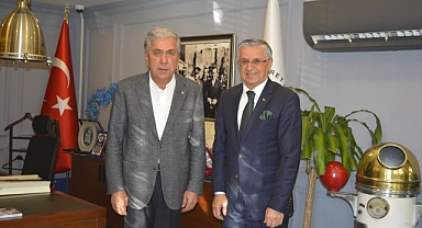 Başkan Topaloğlu’ndan Çetin’e hayırlı olsun ziyareti