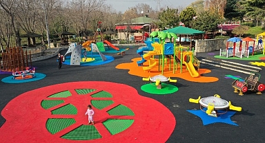 Bayrampaşa’da parklar çok renkli