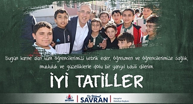 Belediye Başkanı Savran’dan Yarıyıl Mesajı