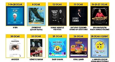Bikent Sahne AST’ta Ocak Ayı Bambaşka