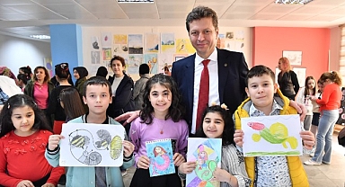 Bilgi Evi Öğrencilerinden Renkli Sergi