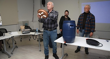 Bokaşi kompostu yapımını öğrendiler