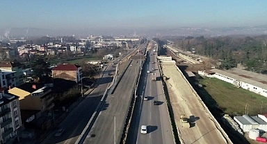 D-100 Ankara istikameti asfaltlanmaya başladı