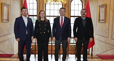 DİSK’ten İBB Başkanı Ekrem İmamoğlu’na Destek Ziyareti